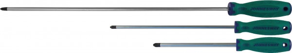 D71P3400 Отвертка стержневая крестовая ANTI-SLIP GRIP, PH3x400 мм отвертка стержневая крестовая магнитная anti slip grip ph2х100 мм