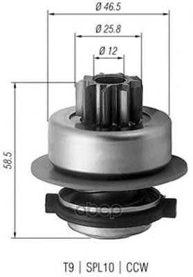 

Бендикс стартера MAGNETI MARELLI 940113020171