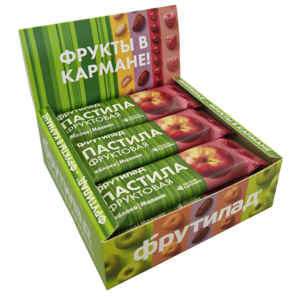 

Пастила яблоко-малина пластовая 50 г