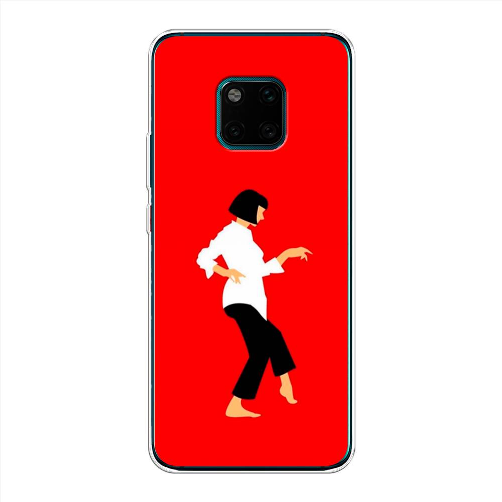 

Чехол Awog на Huawei Mate 20 Pro "Криминальное чтиво 1", Красный;белый;черный, 67050-7