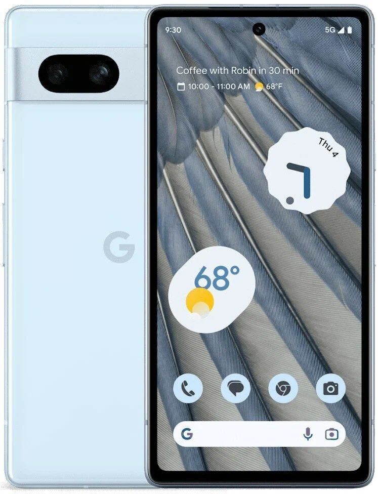

Смартфон Google Pixel 7A 8/128GB Sea (GA04275-JP), Pixel 7A