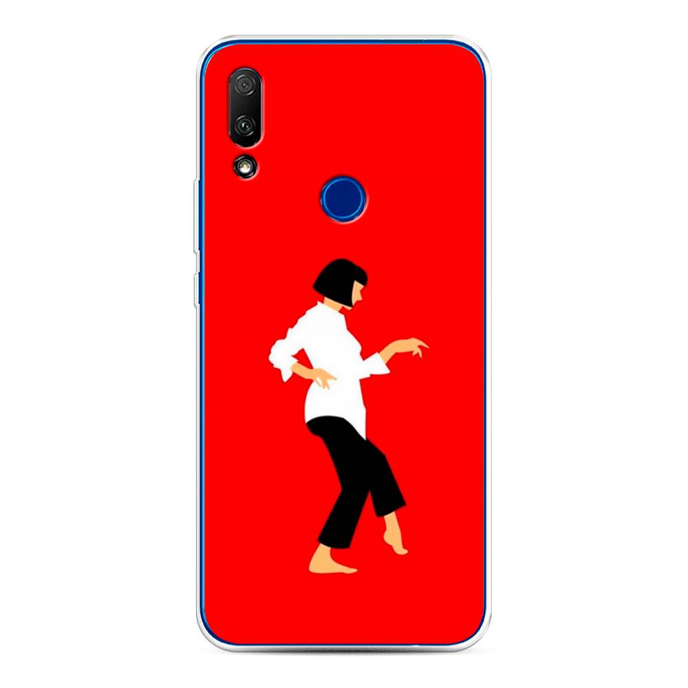 

Чехол Awog на Honor 9X "Криминальное чтиво 1", Красный;белый;черный, 69950-7