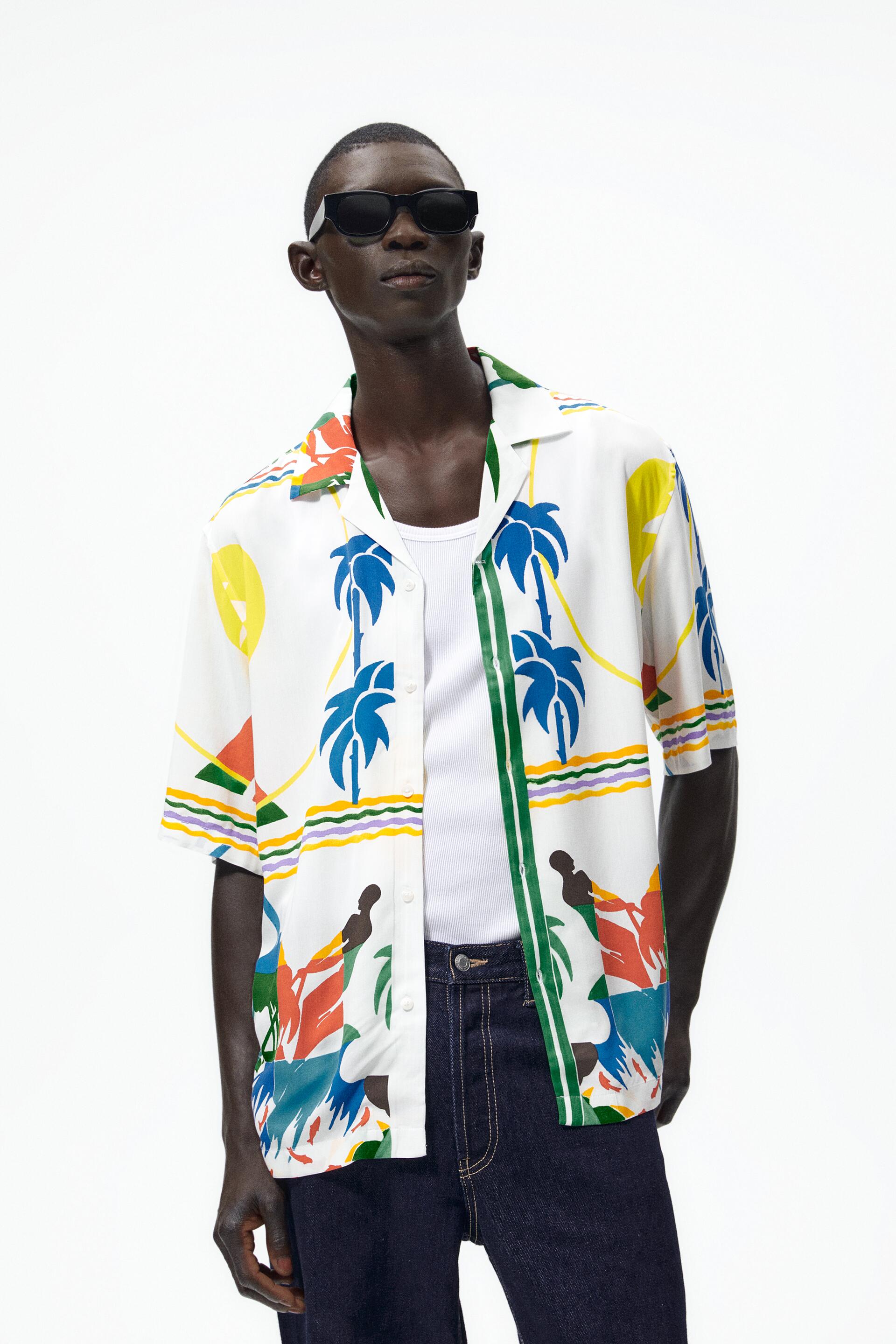 

Рубашка мужская ZARA 05862731 белая XL (доставка из-за рубежа), 05862731