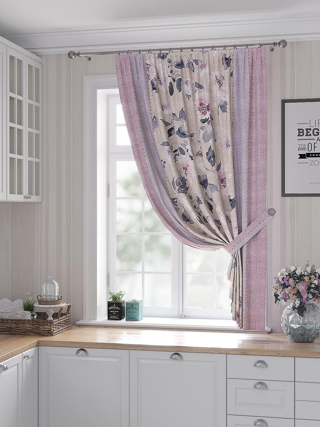 

Комплекты штор AT HOME Лоренквис высота 180 см, ширина 150 см, Бежевый, 530290