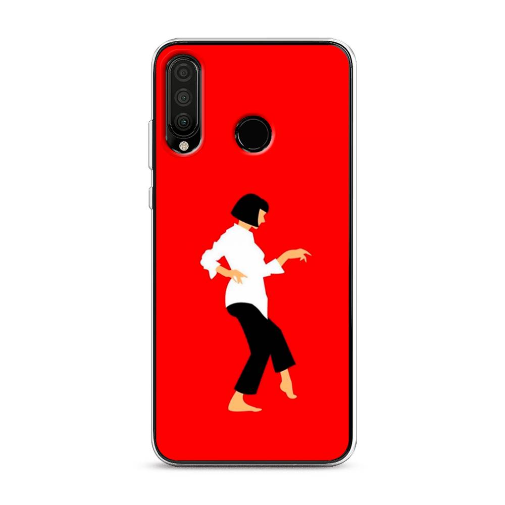 

Чехол Awog на Honor 20S "Криминальное чтиво 1", Красный;белый;черный, 610750-7