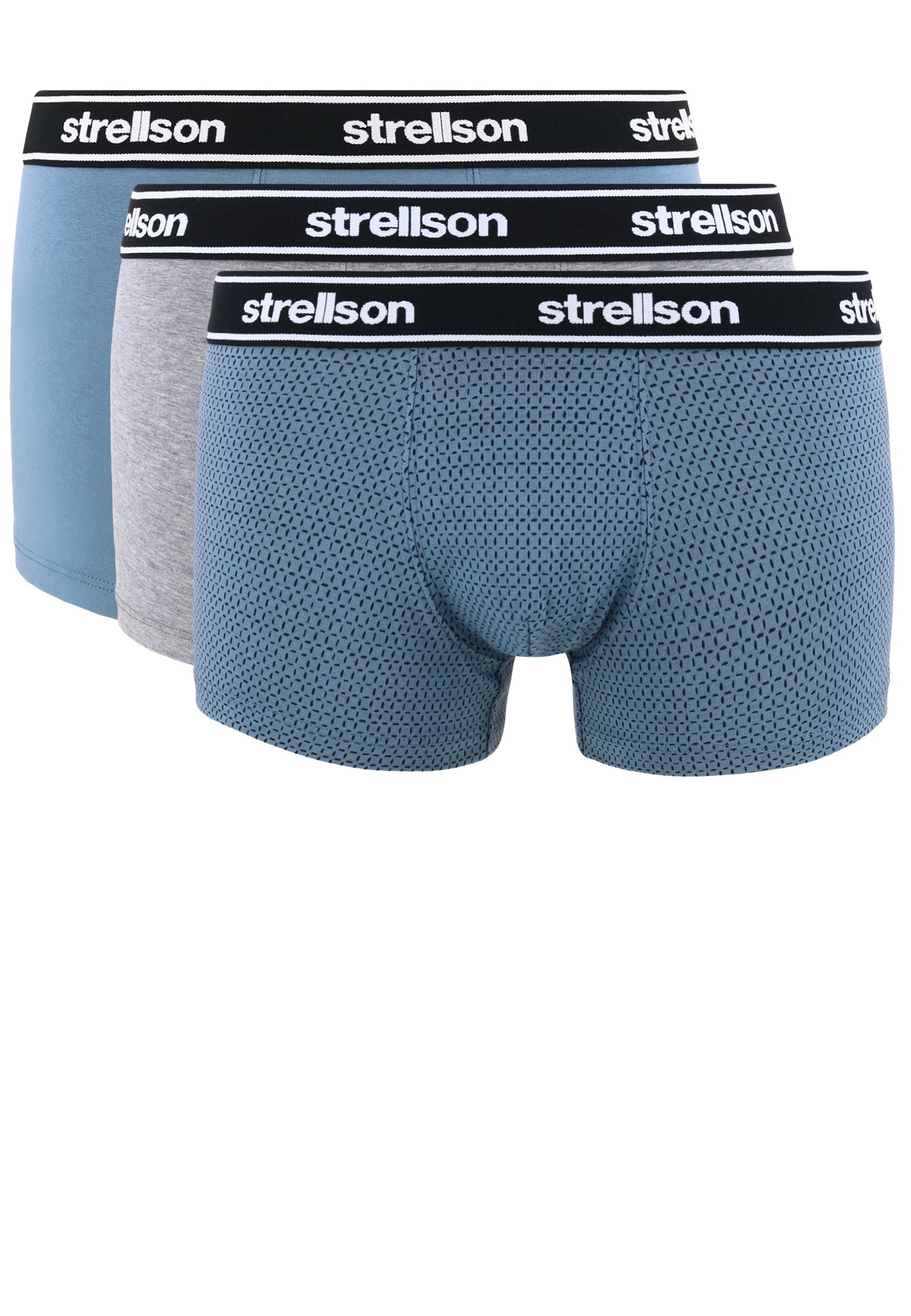 

Комплект трусов мужских Strellson 136875 голубых 2XL, 136875