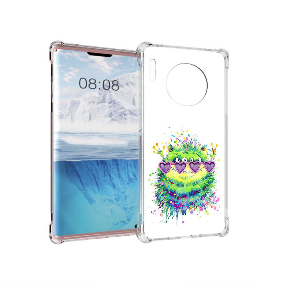 

Чехол MyPads Tocco для Huawei Mate 30 Pro Пушистый персонаж, Прозрачный, Tocco