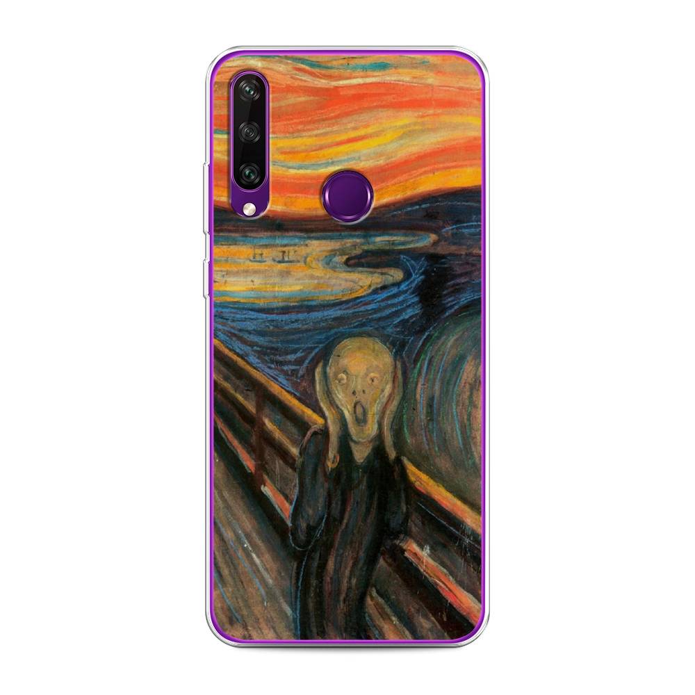 

Чехол Awog на Huawei Y6p "Крик", Оранжевый;синий;серый, 6103250-9