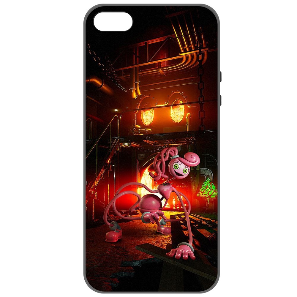 Чехол-накладка Софт Хаги Ваги - Мама Длинные Ноги для iPhone 5/5s