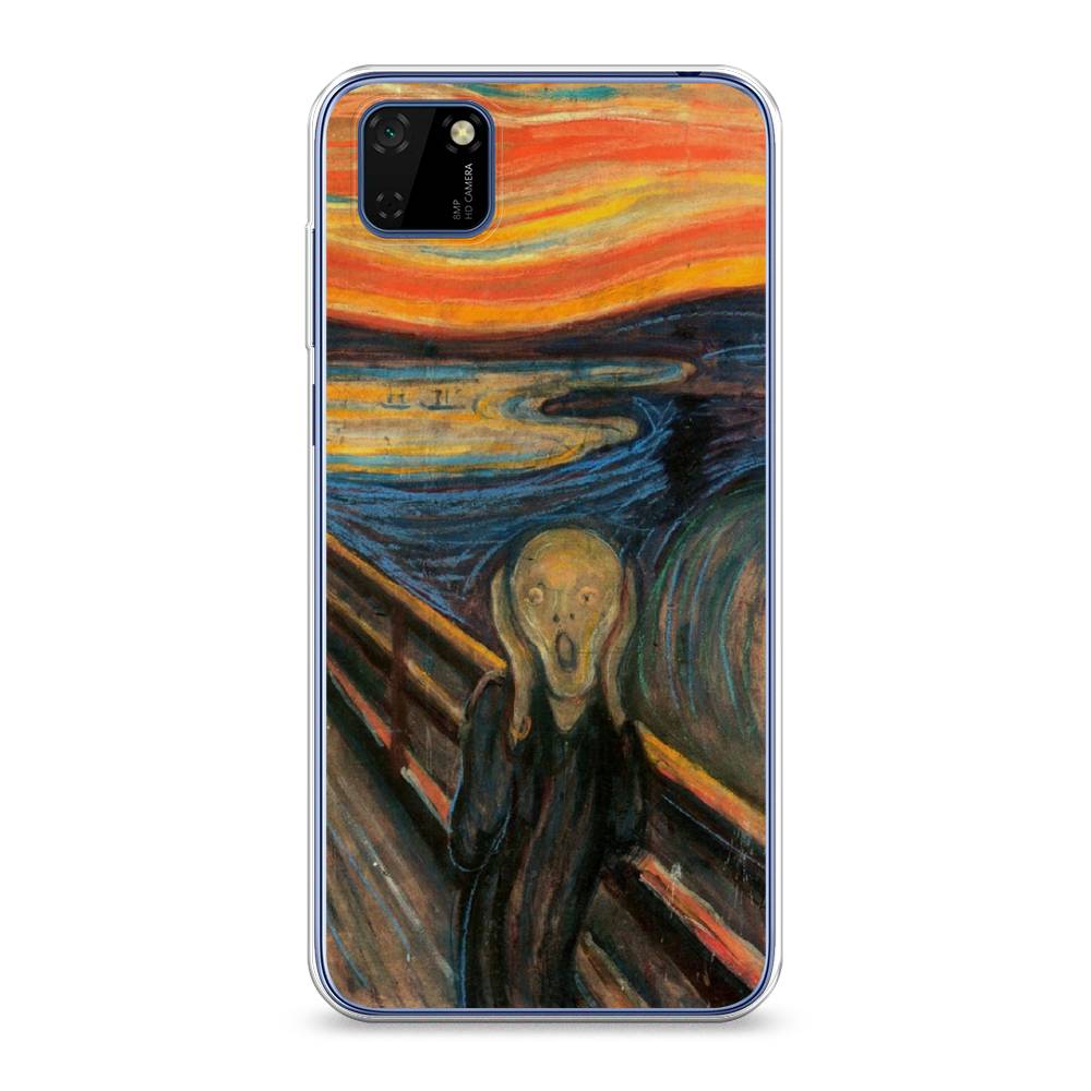 

Чехол Awog на Huawei Y5p "Крик", Оранжевый;синий;серый, 6103750-9
