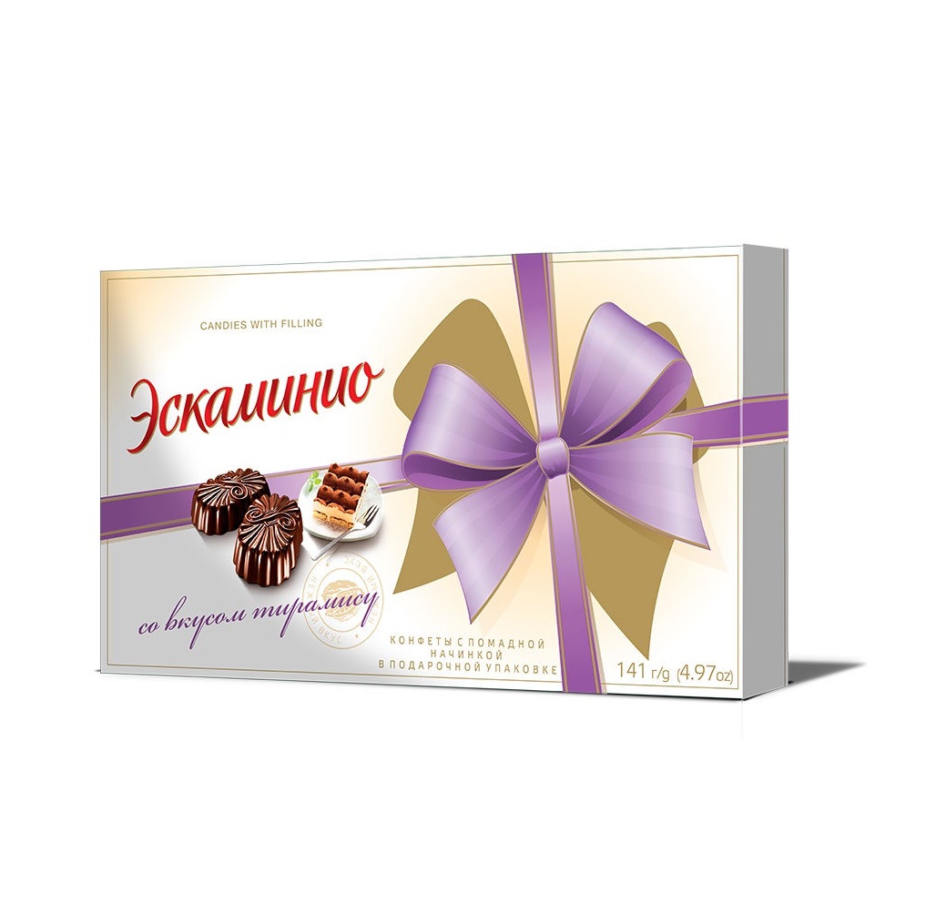 

Конфеты шоколадные Эскаминио со вкусом тирамису 141 г