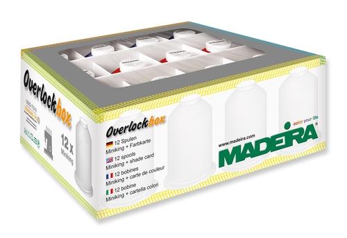 

Набор для оверлока Aerolock 9*1200м, Aeroflock 3*1000м (арт. 9202)
