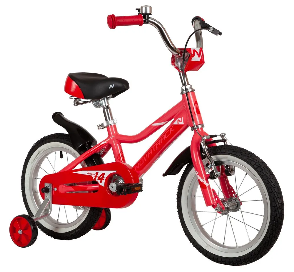 

Велосипед NOVATRACK 14 NOVARA алюм., коралловый