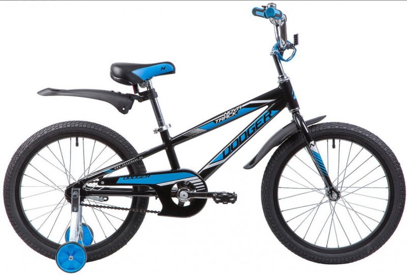 

Велосипед 20 Novatrack DODGER (ALU рама) ЧЕРНЫЙ BK22