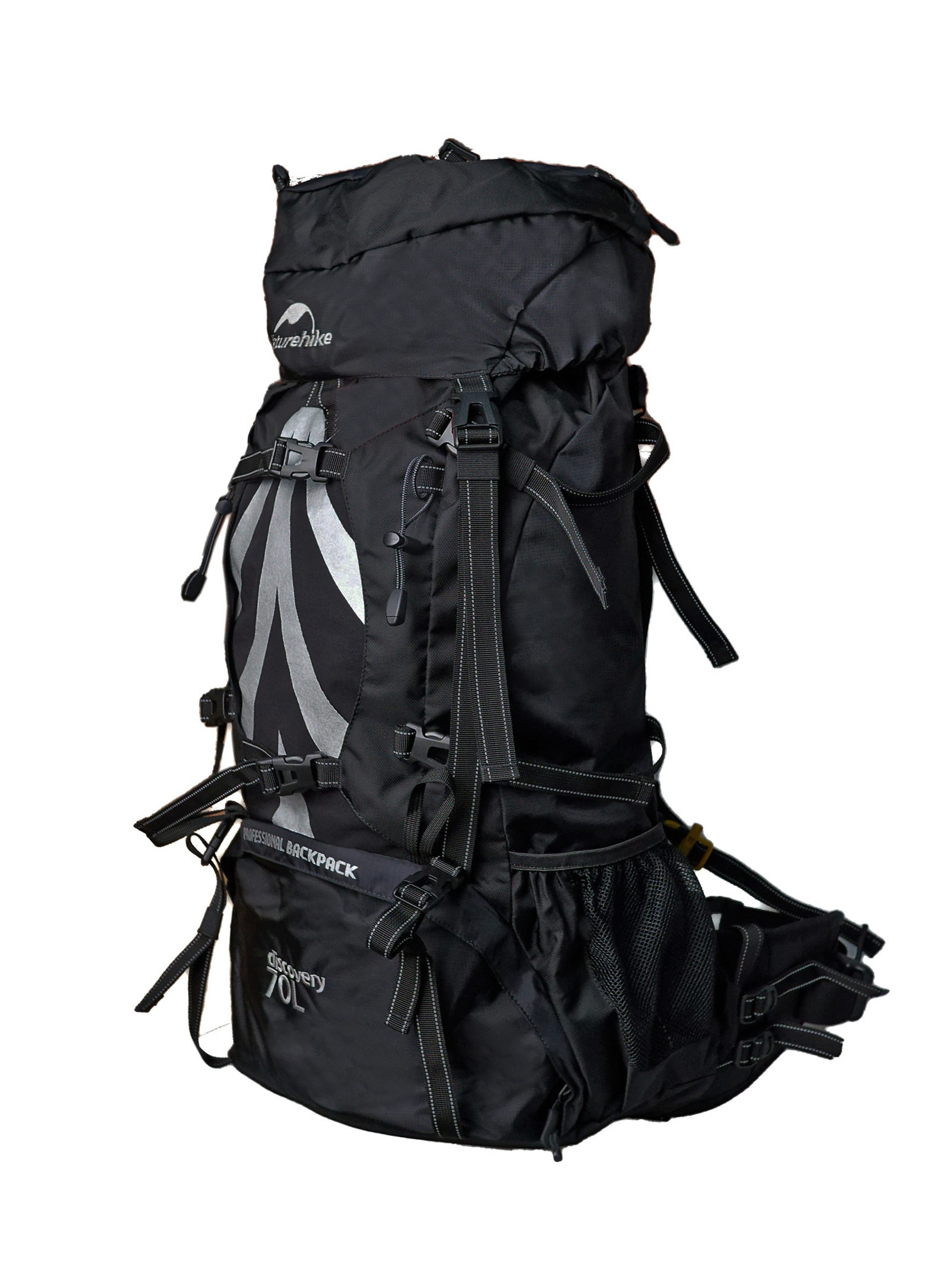Рюкзак Naturehike Discovery black 70+5