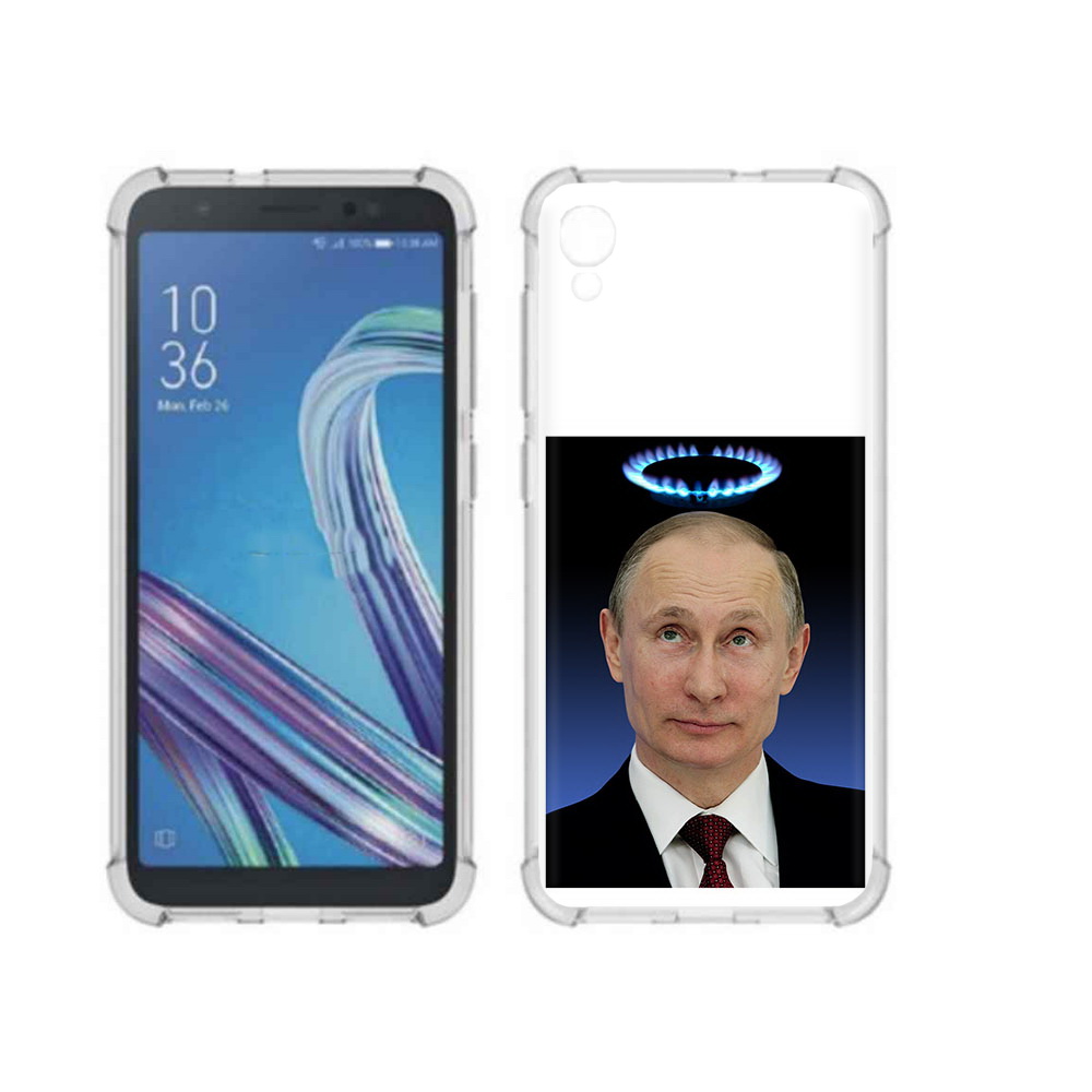 

Чехол MyPads Tocco для Asus ZenFone Live L1 (G552KL) святой газ (PT113202.648.594), Прозрачный, Tocco