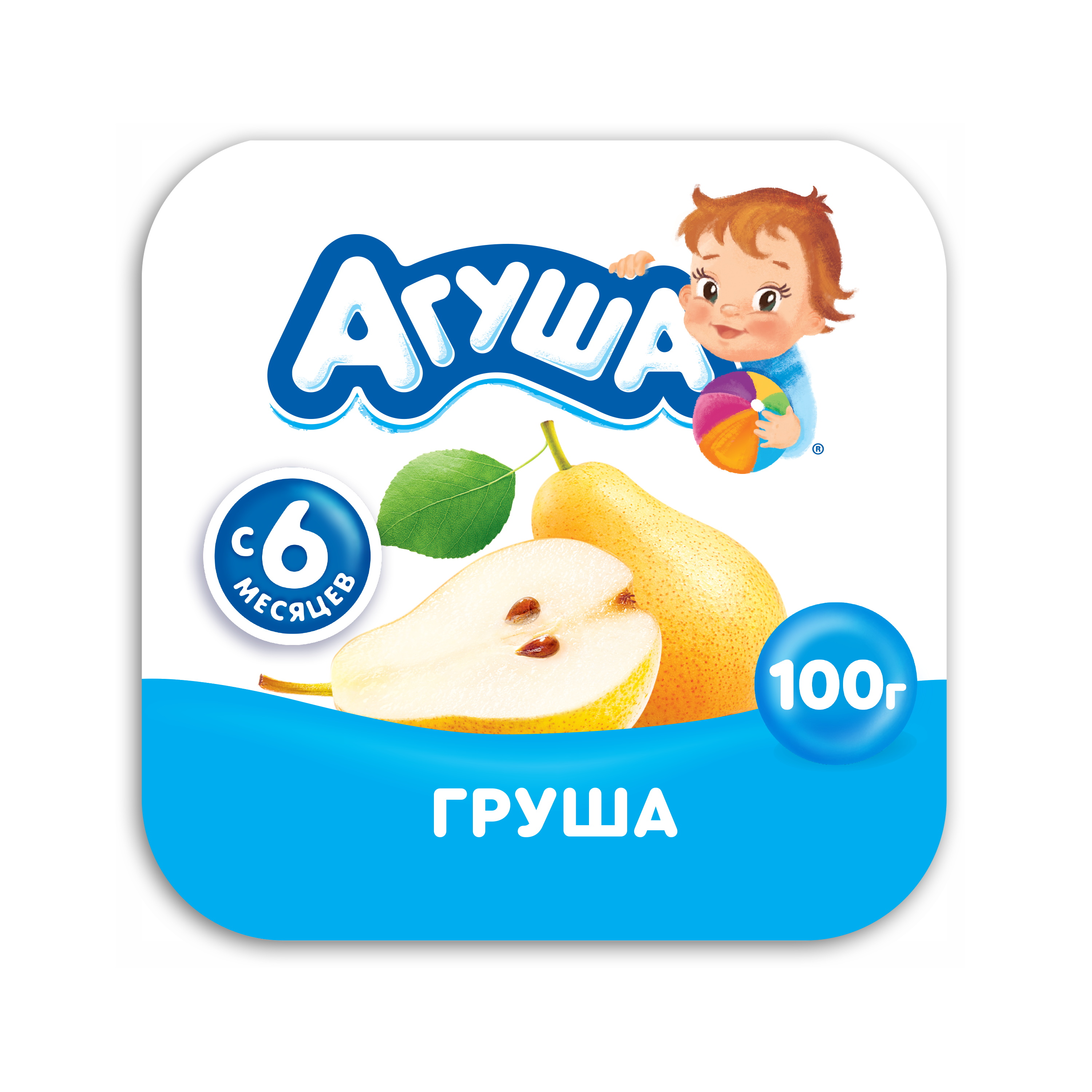 

Творог Агуша груша с 6 месяцев 3,9% 100 г