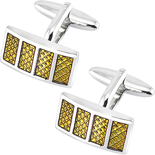 

Запонки мужские Bertini 6-C-1025-20-E серебристые, 6-C-1025-20-E