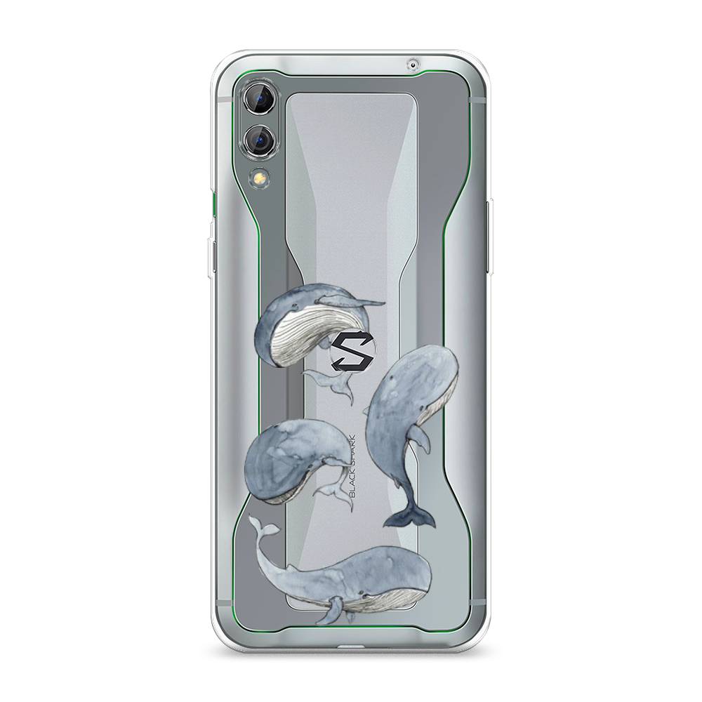

Чехол Awog на Xiaomi Black Shark 2/2 Pro "Киты", Разноцветный, 36350-1