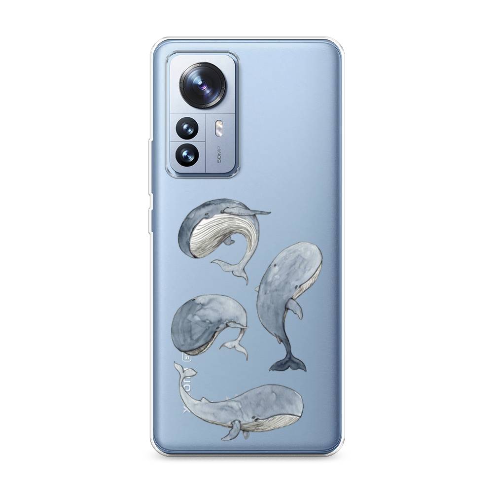 

Чехол Awog на Xiaomi 12 Pro "Киты", Разноцветный, 314450-1