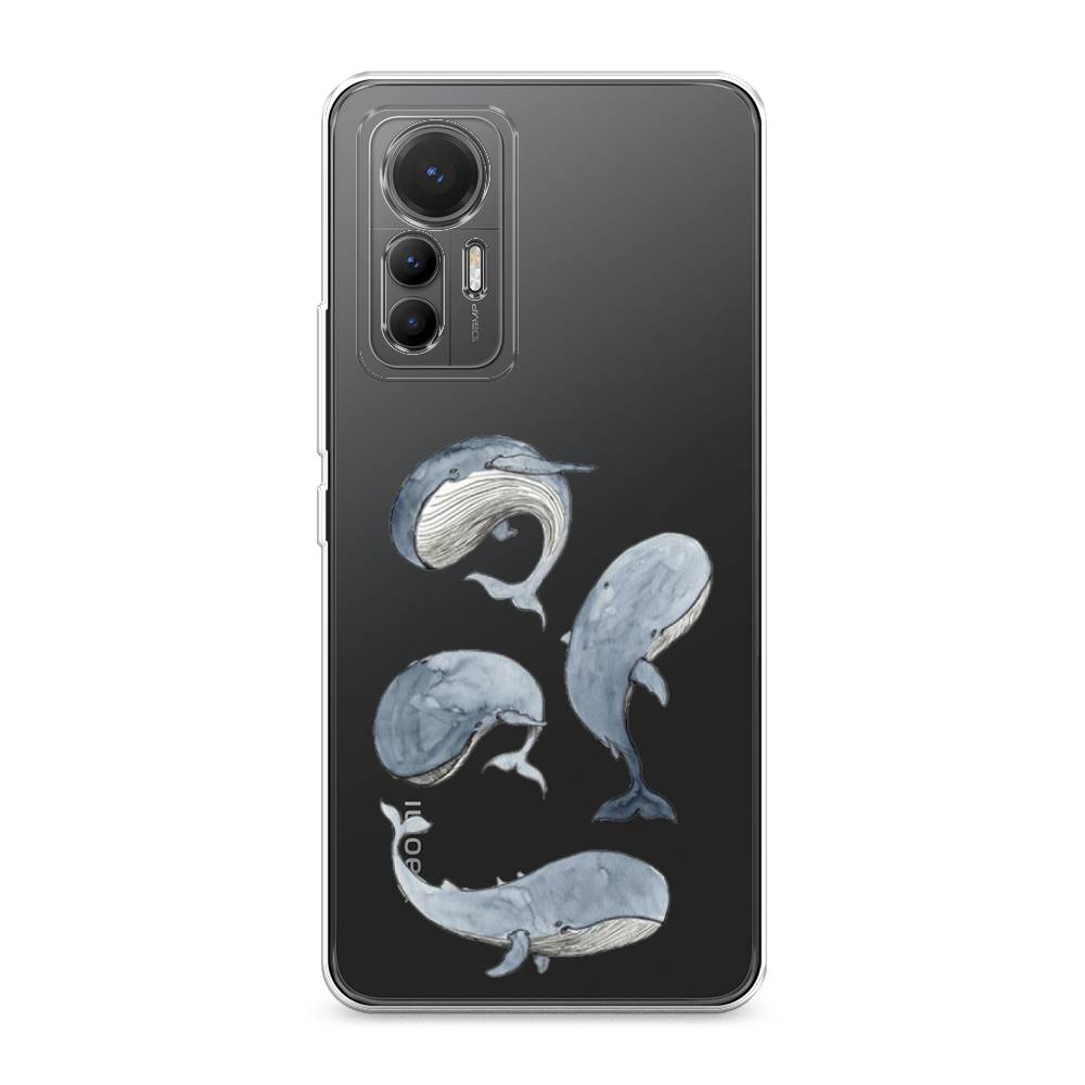 

Чехол Awog на Xiaomi 12 Lite "Киты", Разноцветный, 315050-1