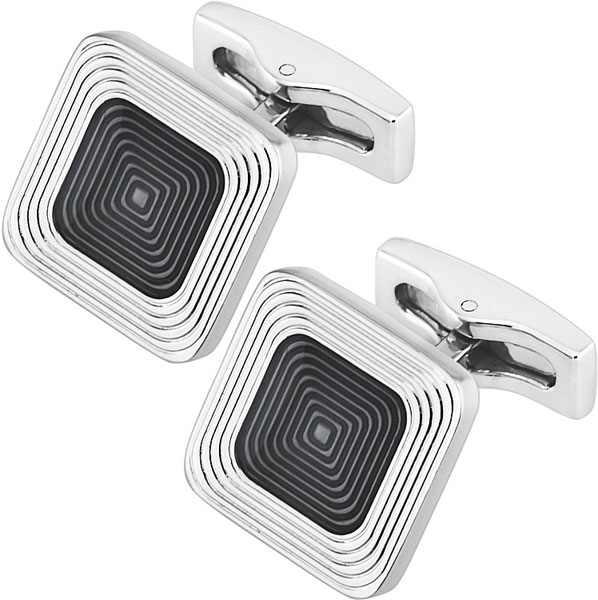 

Запонки мужские Balderico Pizano 4-A-1032-20-P серебристые, 4-A-1032-20-P