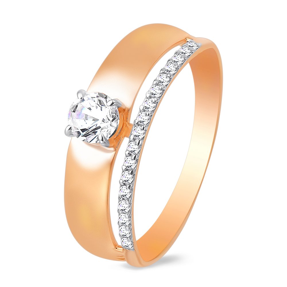 

Кольцо из золота р. , 585Gold 301010270, фианит, 301010270