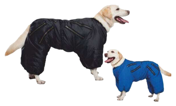 

Комбинезон ZooExpress DogVille 52525м Ш, с молниями, однотонный, зима, 25 см