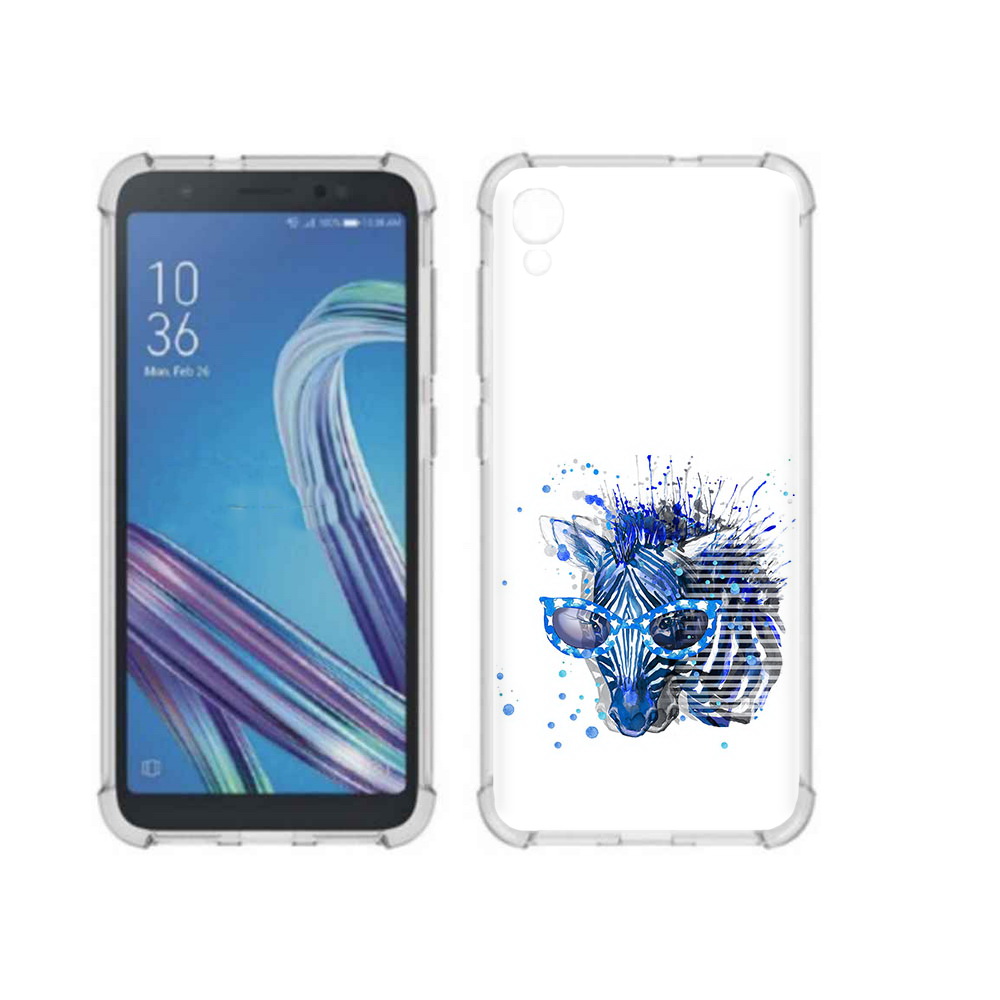 

Чехол MyPads Tocco для Asus ZenFone Live L1 (G552KL) расплывчатая зебра (PT113202.648.577), Прозрачный, Tocco