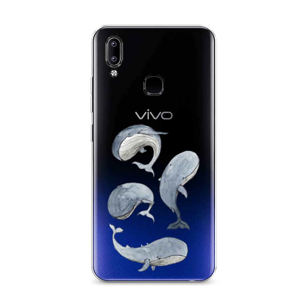 

Чехол Awog на Vivo Y93/Y93 lite "Киты", Разноцветный, 263950-1