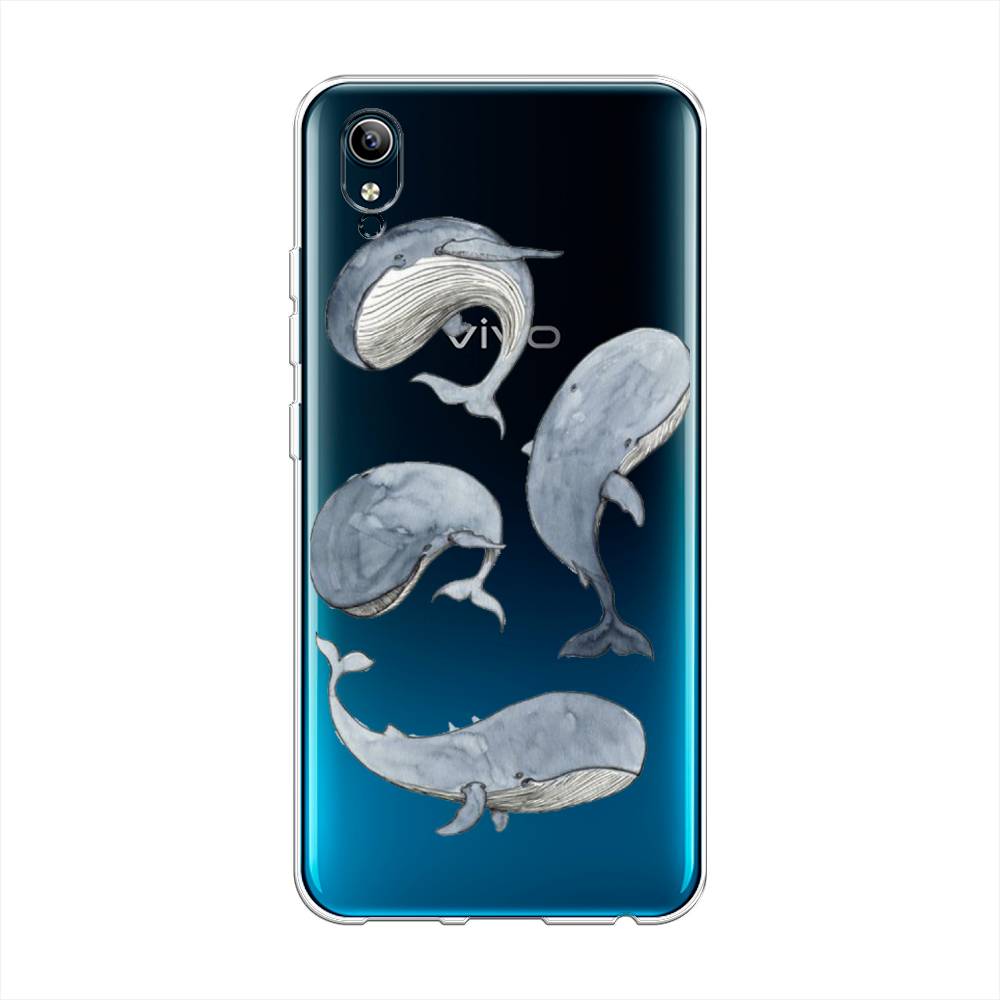 

Чехол Awog на Vivo Y91c/Y1s "Киты", Разноцветный, 262850-1