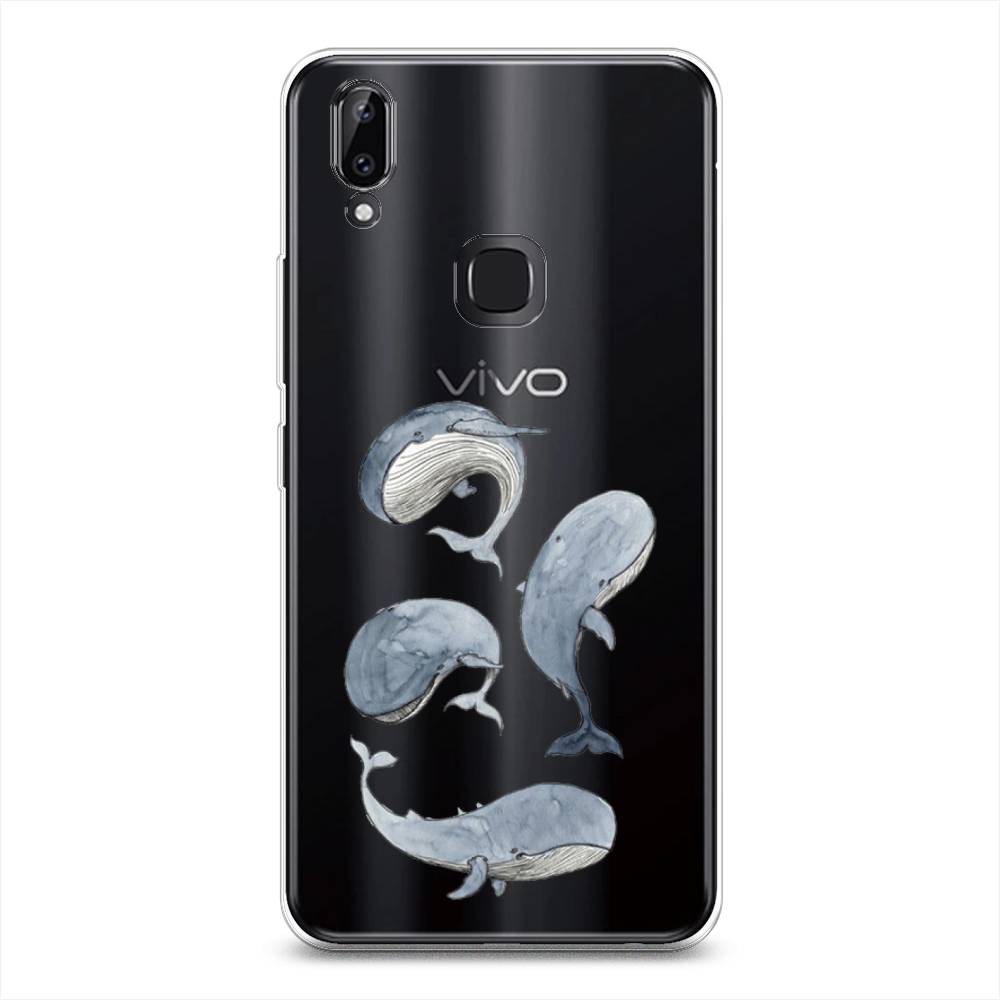 

Чехол Awog на Vivo Y85/V9 "Киты", Разноцветный, 260350-1