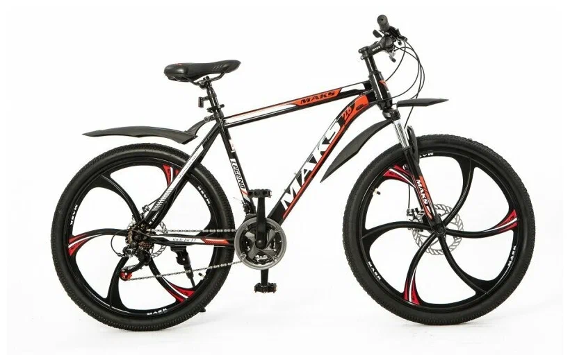 

Велосипед 26 MAKS LEGEND MD PRO (ALU рама) (21-ск.) (рама 20) Красный, Legend MD Pro