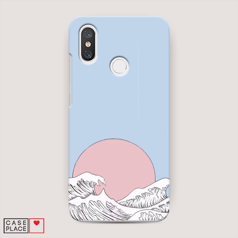 

Пластиковый чехол "Японское солнце" на Xiaomi Mi 8, 33520-7