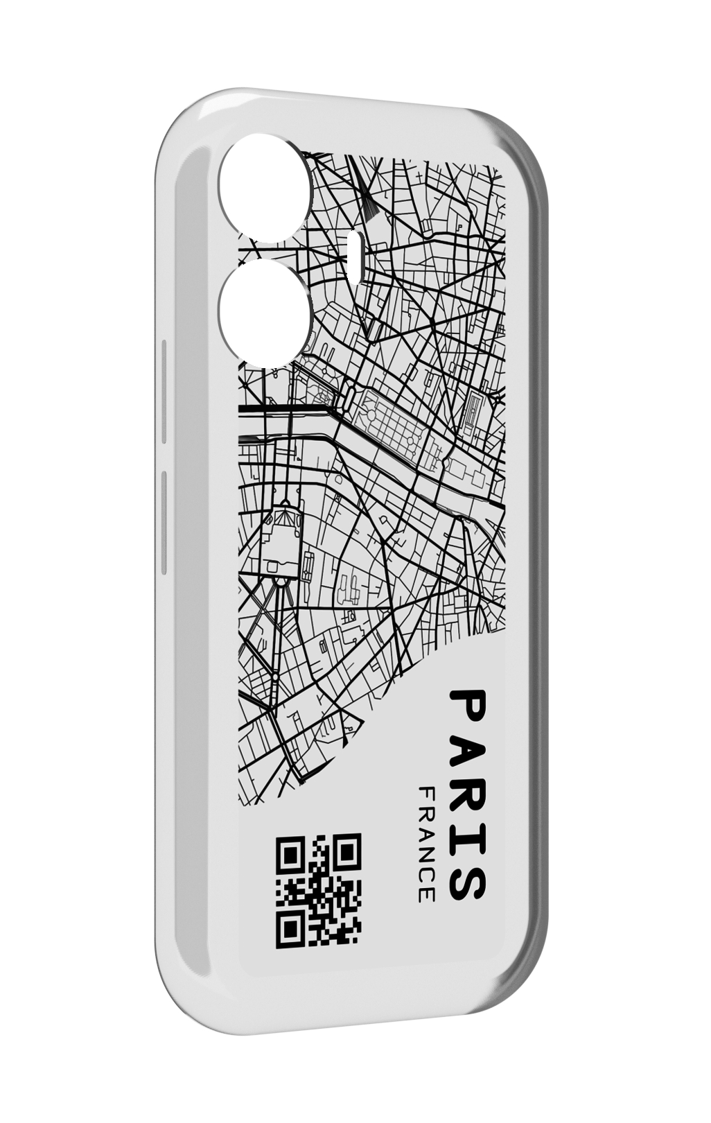 

Чехол MyPads схема-париж для Vivo Y77E / Vivo iQOO Z6 Lite, Прозрачный, Tocco