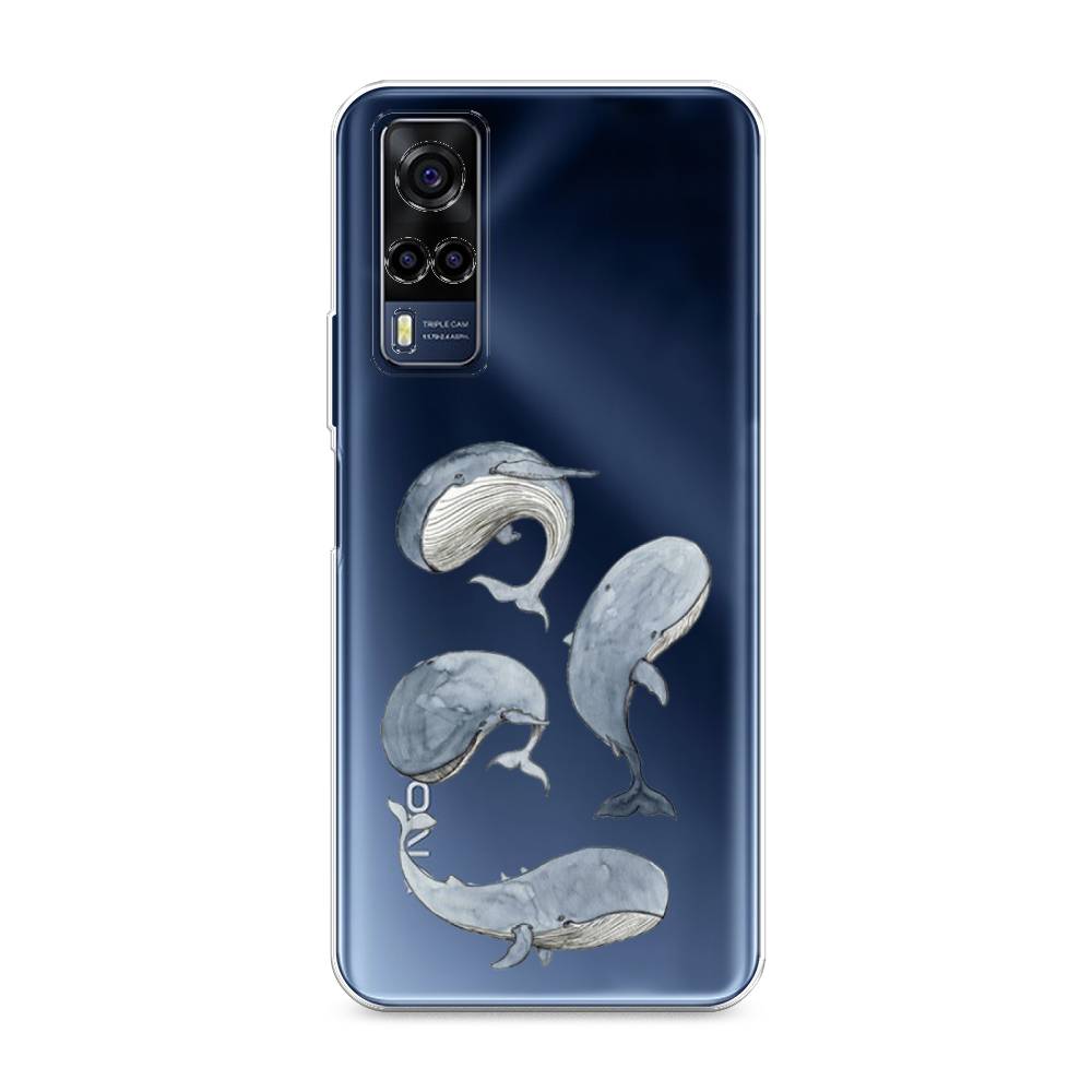 

Чехол Awog на Vivo Y53s 4G "Киты", Разноцветный, 264950-1