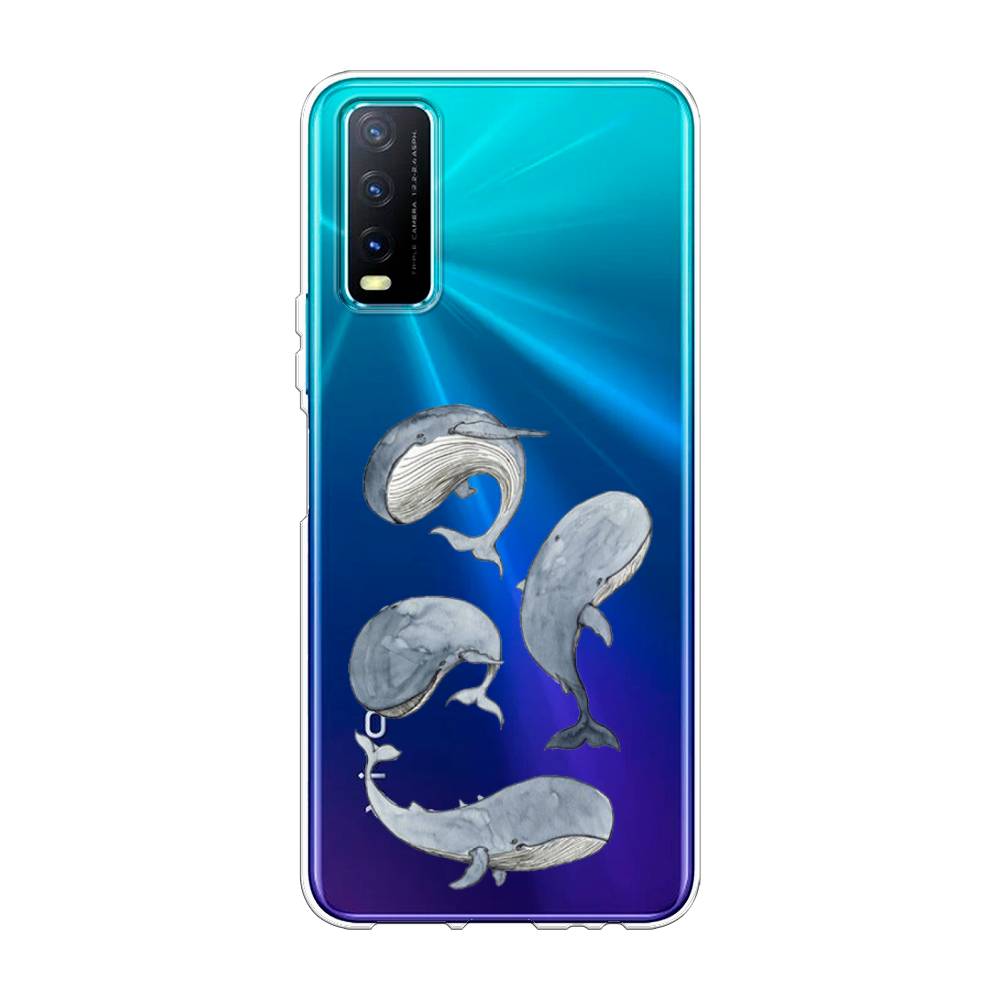 

Чехол Awog на Vivo Y20 "Киты", Разноцветный, 263650-1