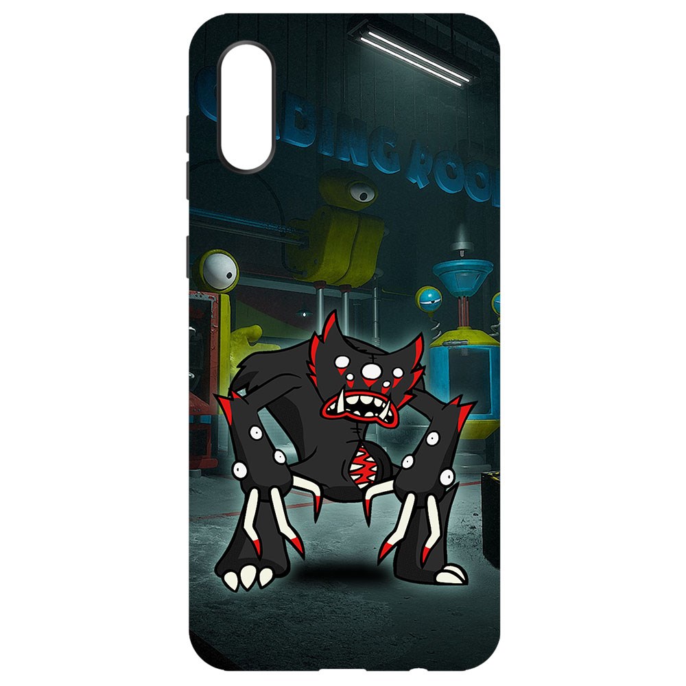 

Чехол-накладка Софт Хаги Ваги - Килли Вилли для Samsung Galaxy A02 (A022), Черный