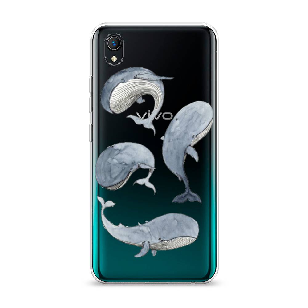 

Чехол Awog на Vivo Y91c/Y1s "Киты", Разноцветный, 263250-1
