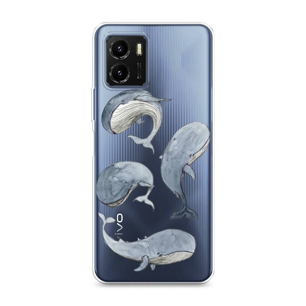 

Чехол Awog на Vivo Y10 "Киты", Разноцветный, 266450-1