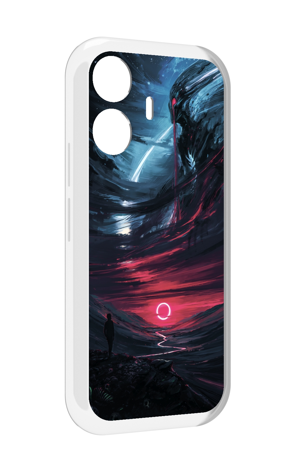 

Чехол MyPads страшный мир для Vivo Y77E / Vivo iQOO Z6 Lite, Прозрачный, Tocco