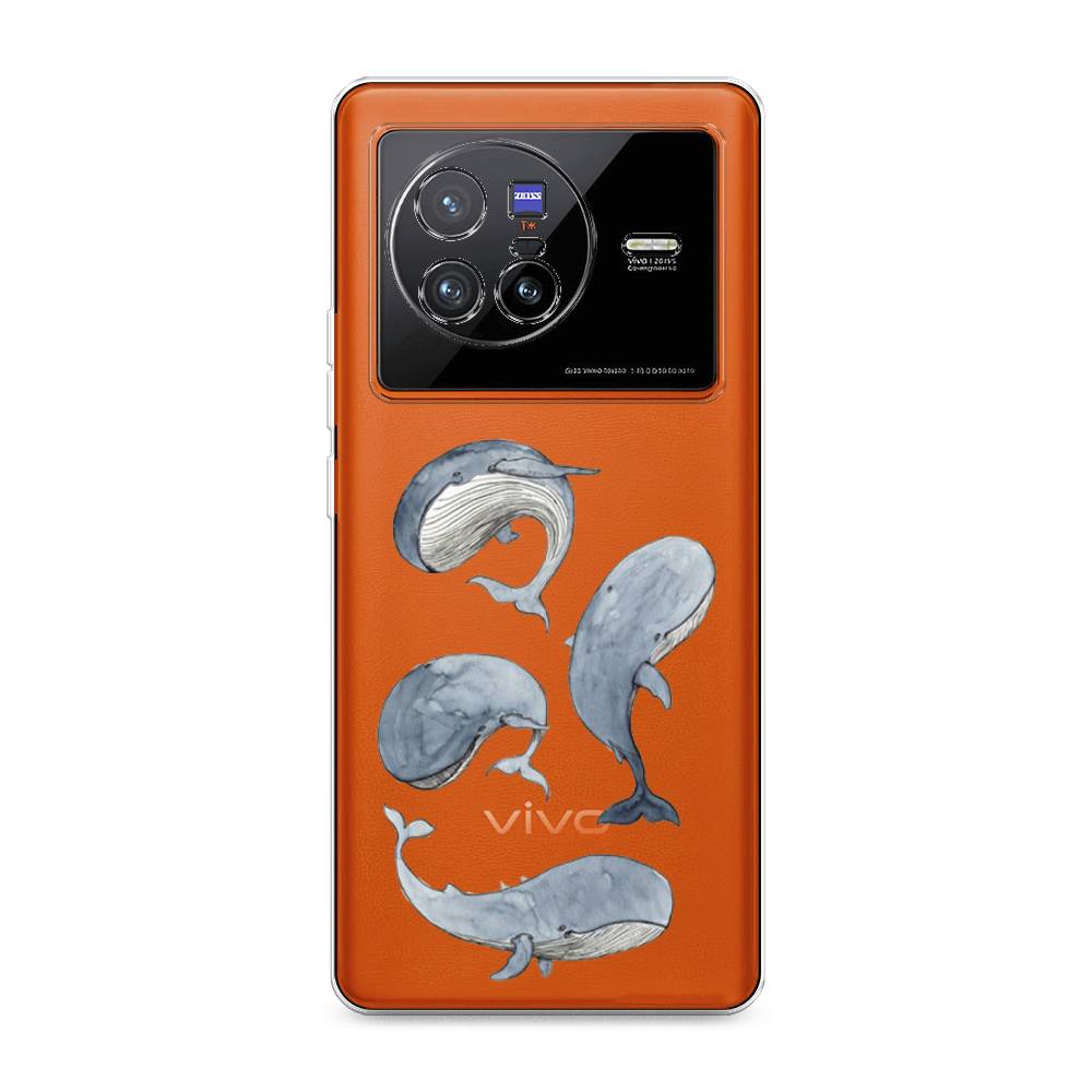 

Чехол Awog на Vivo X80 "Киты", Разноцветный, 266550-1