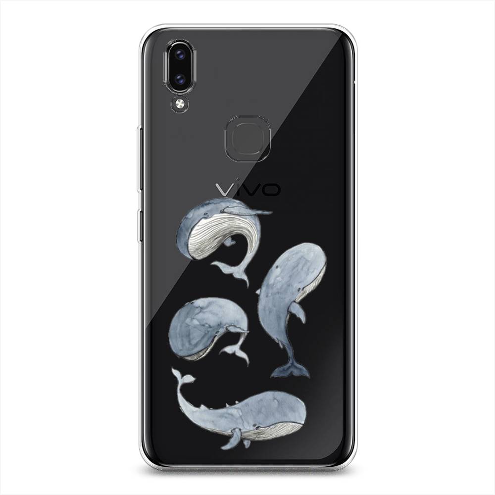 

Чехол Awog на Vivo V9/Y85 "Киты", Разноцветный, 260150-1