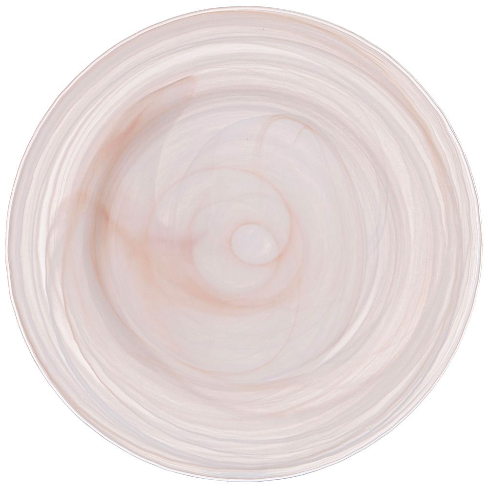 

Набор из 2 штук Тарелка Bronco Alabaster Blossom, 25см, стекло (336-019/2)