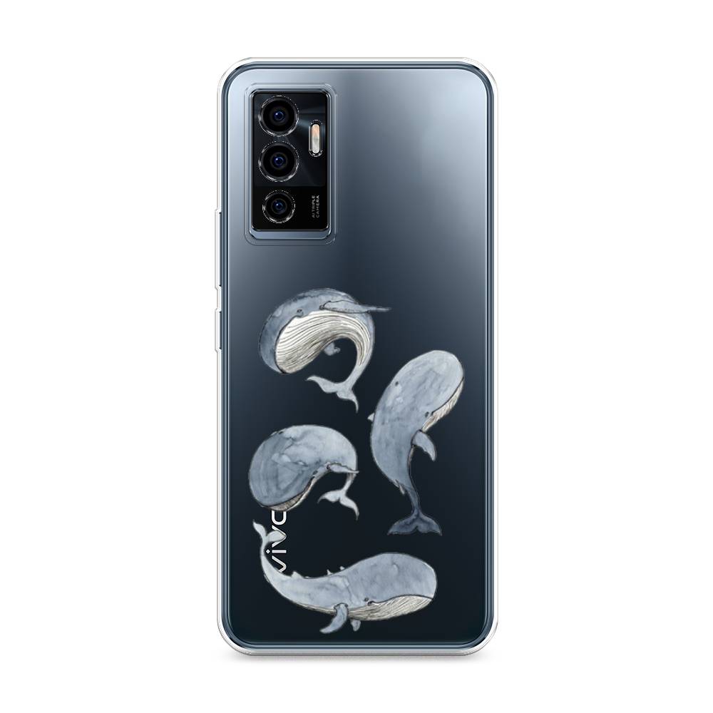 

Чехол Awog на Vivo V23e/Y75 4G "Киты", Разноцветный, 265950-1
