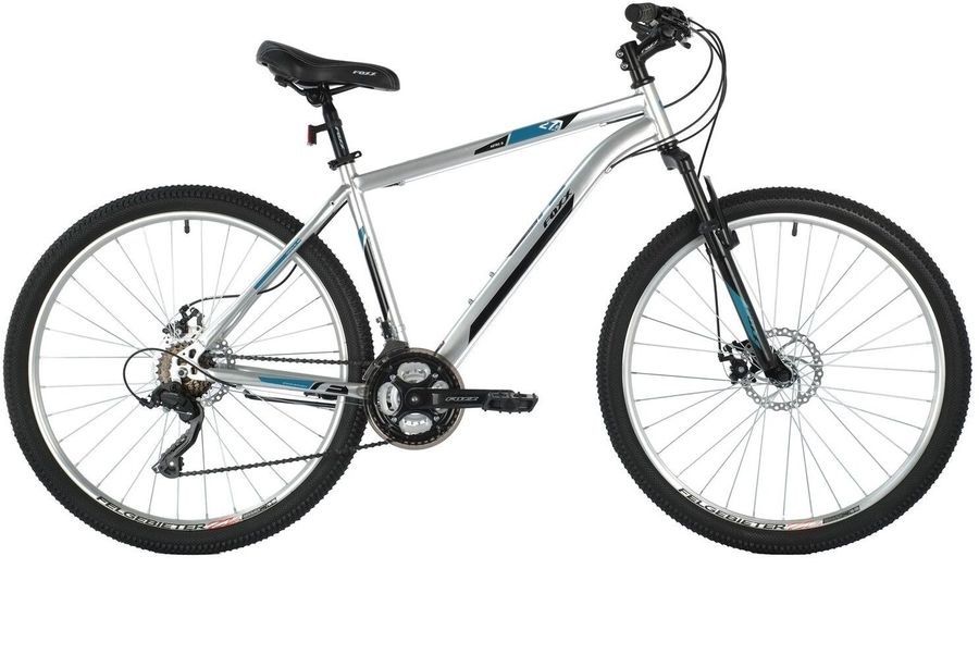 

Велосипед 27.5 Foxx AZTEC D (DISK) (18-ск.) СЕРЕБРИСТЫЙ (рама 20) SL1, Aztec D