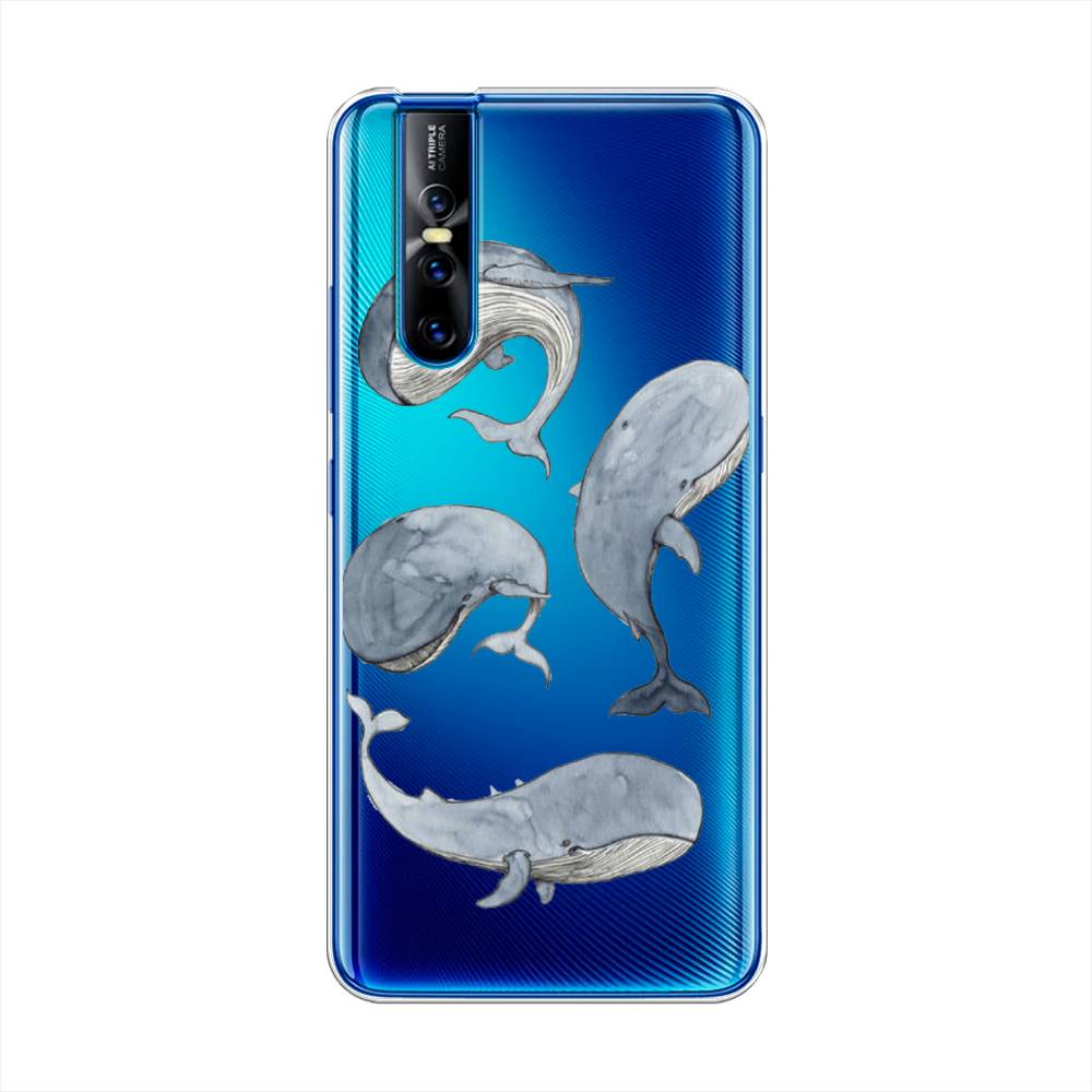 

Чехол Awog на Vivo V15 Pro "Киты", Разноцветный, 261150-1