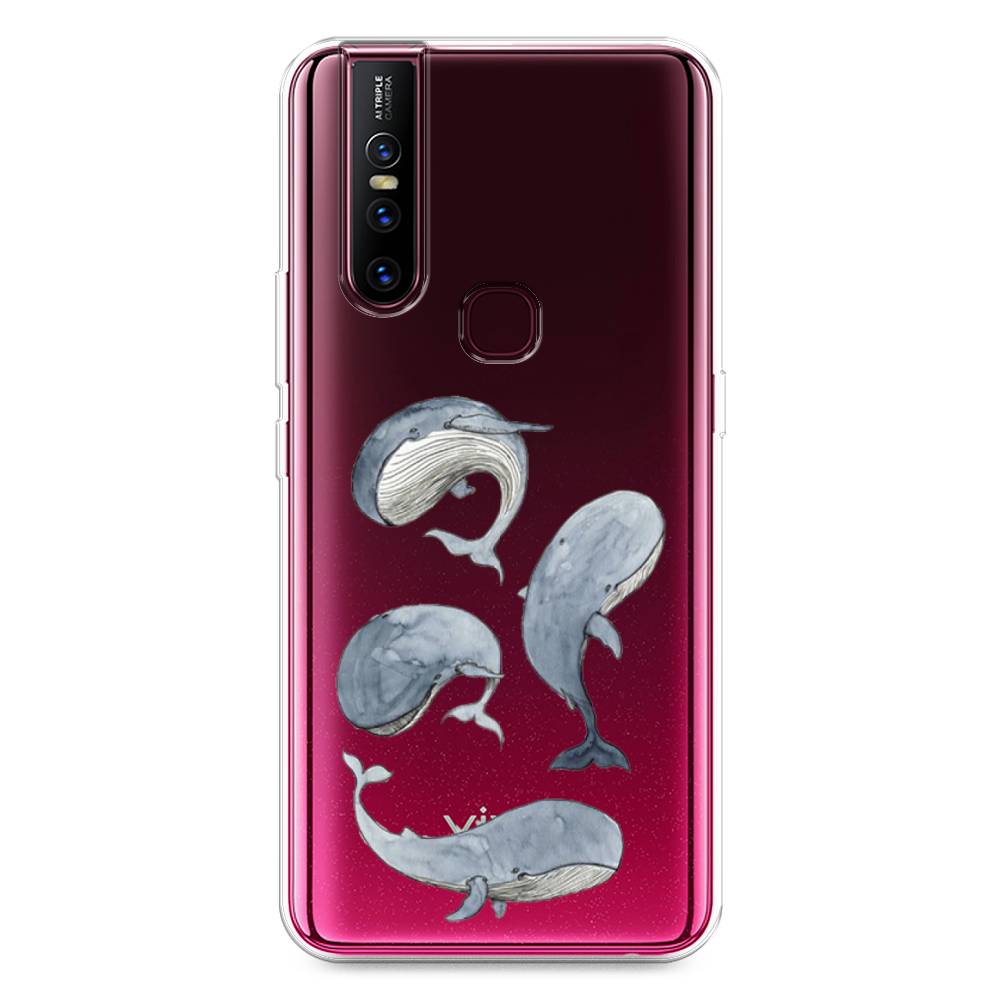 

Чехол Awog на Vivo V15 "Киты", Разноцветный, 261050-1