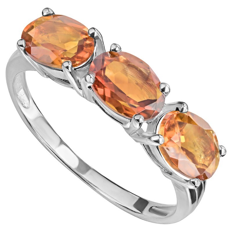 

Кольцо из серебра с цитрином р. , LAZURIT-ONLINE 8476PD, 8476PD