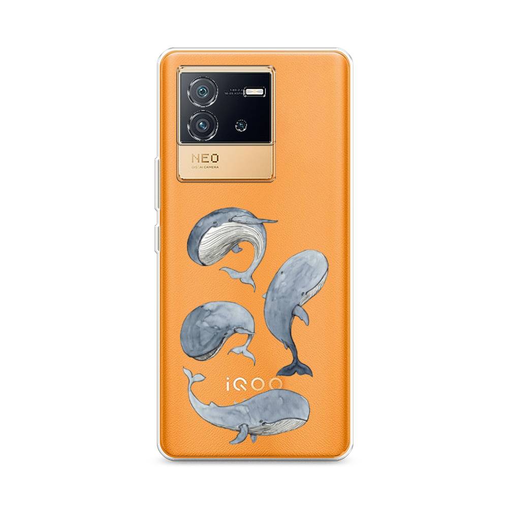 

Чехол Awog на Vivo iQOO Neo6 "Киты", Разноцветный, 266850-1